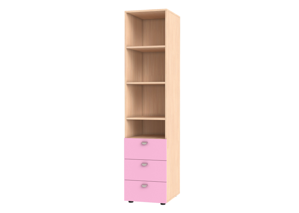 Стеллажи, СТЕЛЛАЖ GК 450-S Дуб Молочный