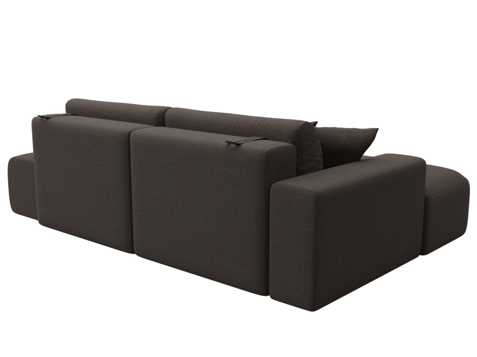 Диваны угловые в гостиную, Диван угловой Лига-036 НПБ Модерн левый угол, рогожка Амур