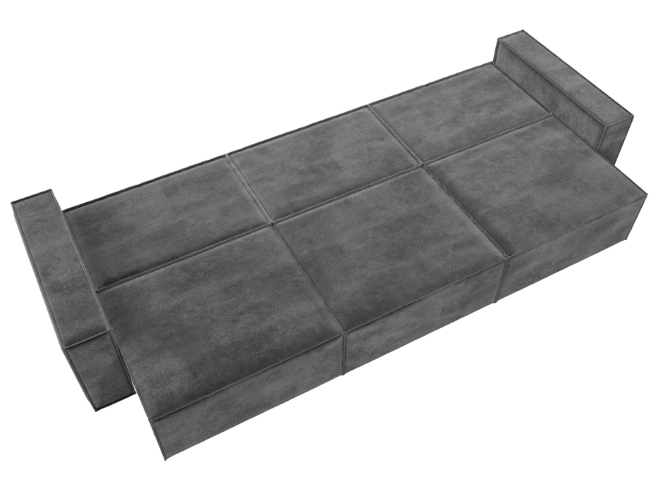 Диваны кровати со спальным местом, Диван прямой Куба лонг, велюр TOWER