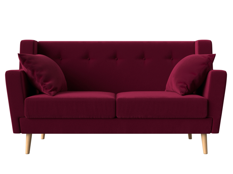 Диваны прямые кухонные, Прямой диван Брайтон 2, микровельвет