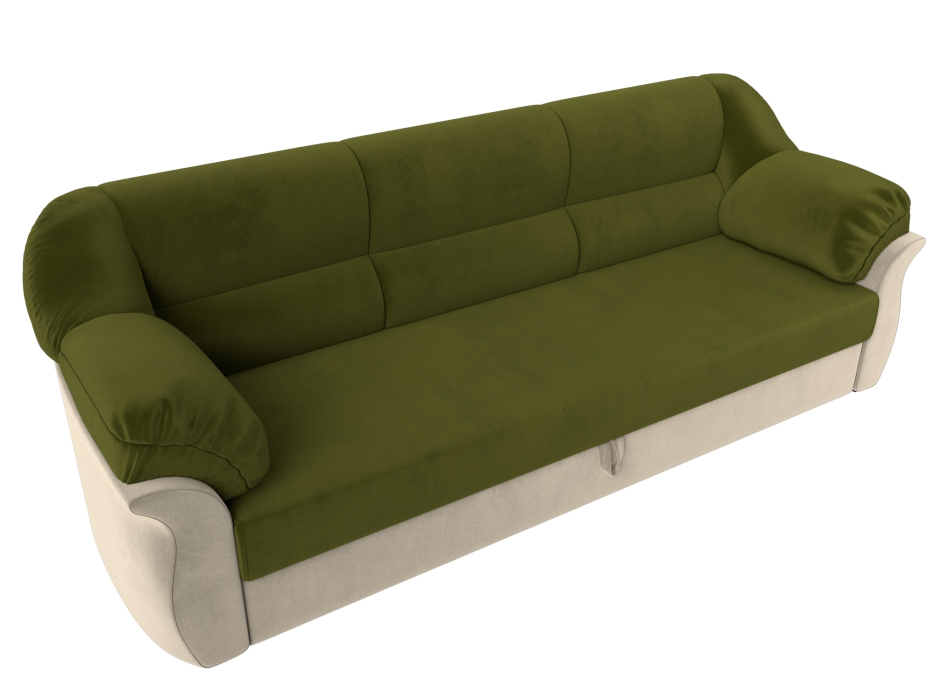 Диваны кровати со спальным местом, Диван прямой Карнелла, микровельвет