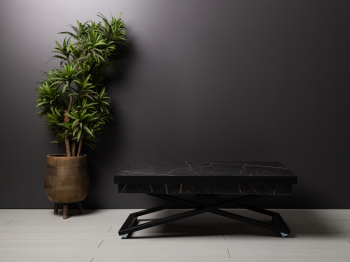 Стол трансформер Cross (черный)