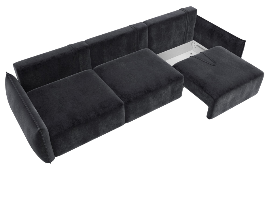 Диваны еврокнижки, Диван прямой Лига-051 НПБ Лонг, велюр TOWER