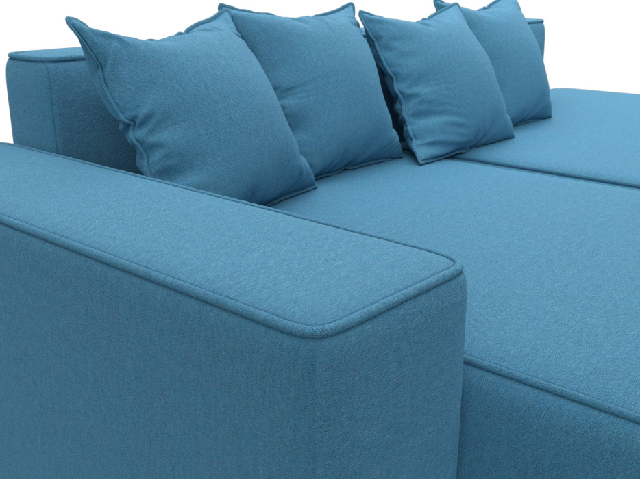 Диваны угловые в гостиную, Диван угловой Лига-079 угол левый, рогожка Амур