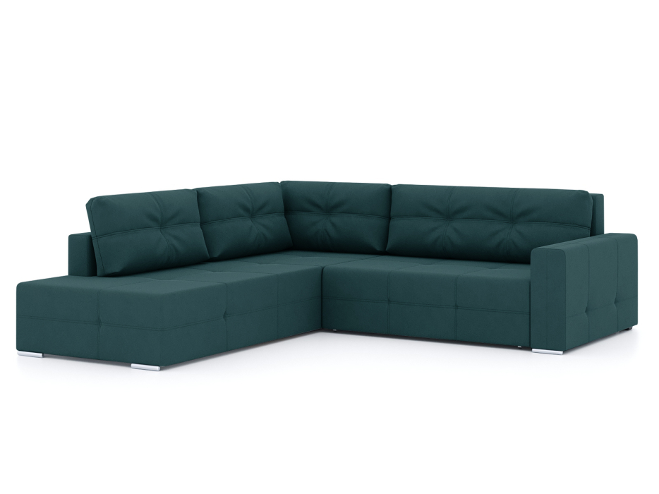 Диваны угловые в гостиную, Диван-кровать угловой Леос НПБ, велюр