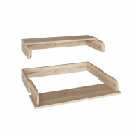 Детские комоды, Надстройка пеленальная для комода с 4- ящиками Норд