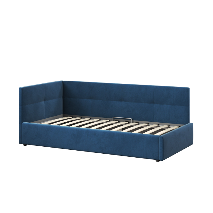 Кровати с мягким изголовьем, Кровать односпальная Меркурий-1 90х200