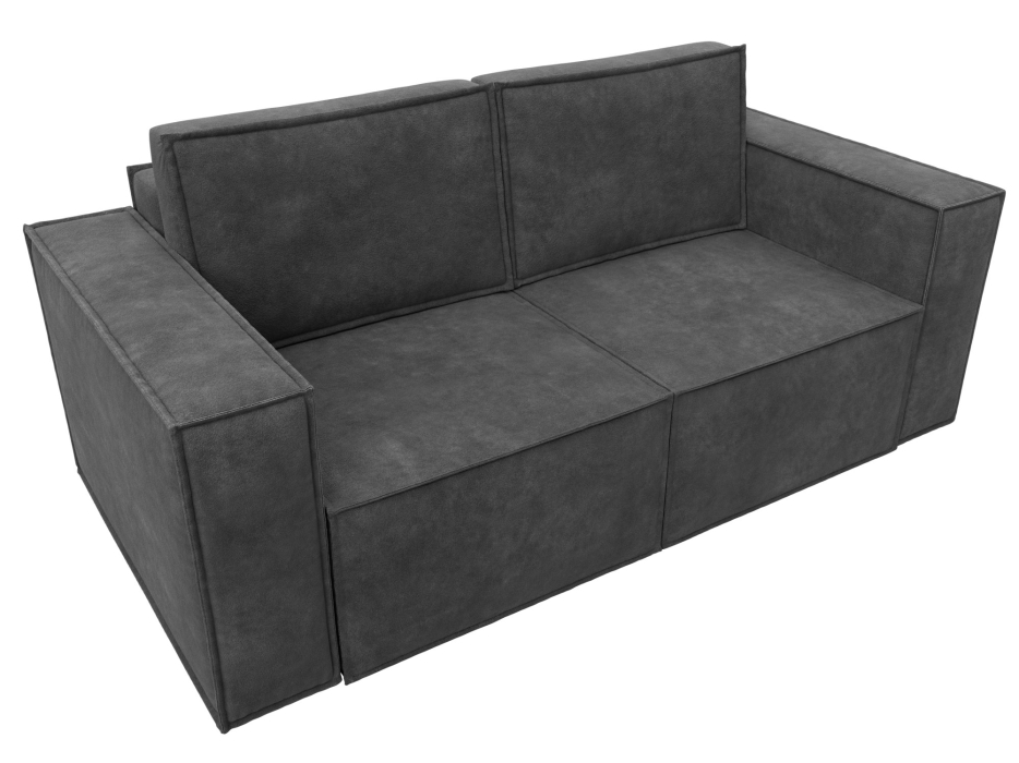 Диваны кровати со спальным местом, Диван прямой Куба мини, велюр BRUT