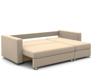 Угловой диван Ария правый, велюр