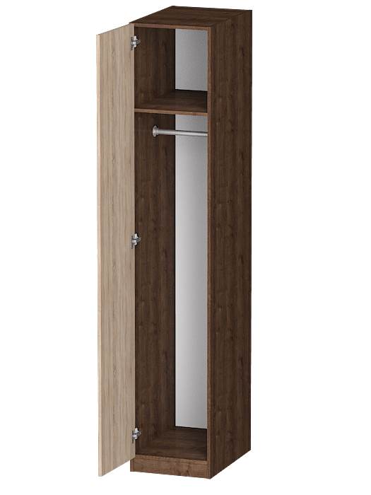 Для одежды, Распашной шкаф Лайф для одежды 40*60*215 Дуб экспрессив