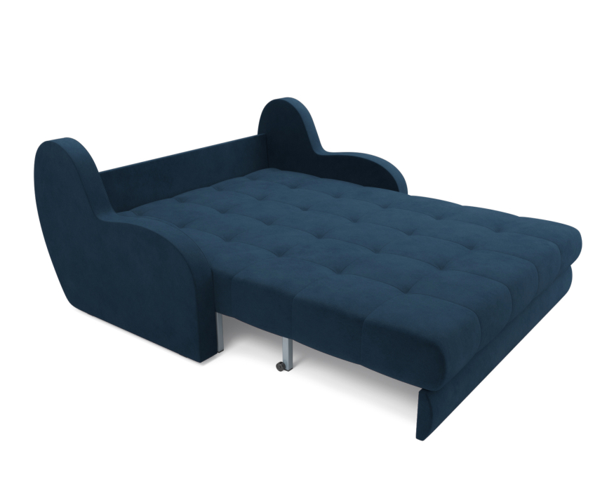 Диваны с ящиком для белья, Диван аккордеон Барон НПБ 140х200 Велюр