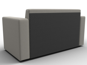 Диван прямой Лига-093, рогожка Амур