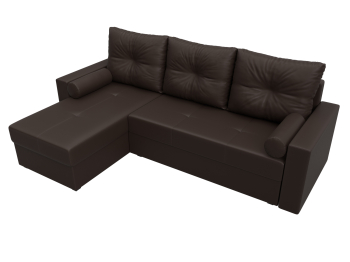 Диван угловой Верона Лайт левый угол, экокожа