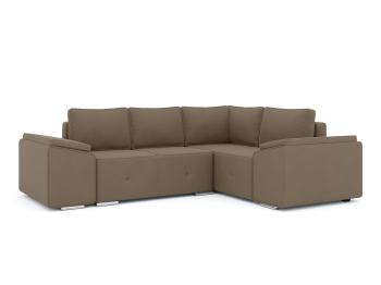 Диван-кровать угловой Хавьер 1 ПБ еврокнижка, велюр