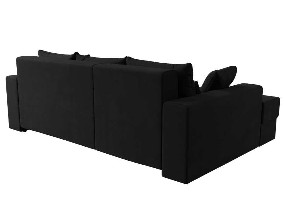 Офисные диваны, Угловой диван Майами левый угол, микровельвет