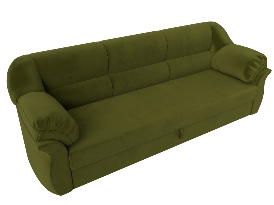 Диваны кровати со спальным местом, Диван прямой Карнелла, микровельвет