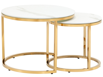 Набор журнальных столиков STOOL GROUP Селена 60 и 45 см