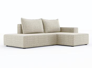 Диван-кровать угловой Кензо еврокнижка, рогожка Люкс