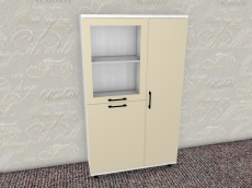 Шкафы распашные, Модульная система Грейс Шкаф ШК-5083  Снежный Ясень