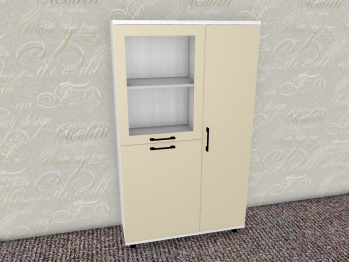 Модульная система Грейс Шкаф ШК-5083  Снежный Ясень