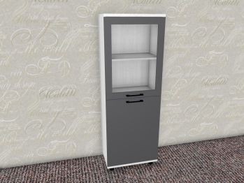 Модульная система Грейс Шкаф ШК-5085  Снежный Ясень