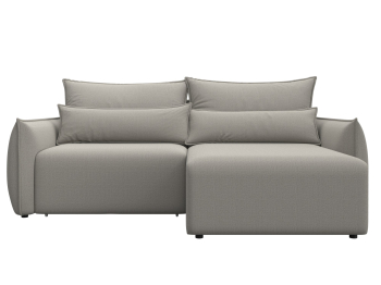 Диван угловой Лига-051 НПБ угол универсальный, рогожка Амур