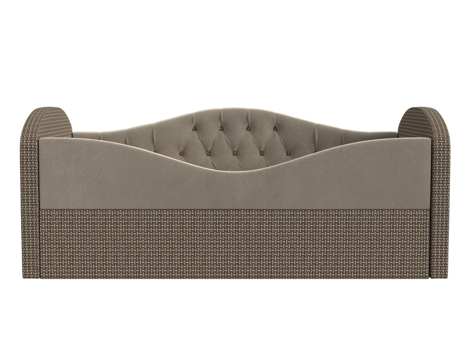 Кровати одноярусные, Детская кровать Сказка Люкс, микровельвет