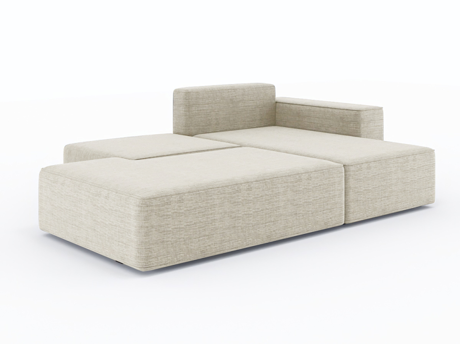Диваны угловые в гостиную, Диван-кровать угловой Кензо еврокнижка, рогожка Люкс