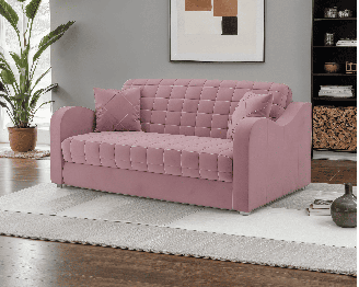 Диван прямой аккордеон Барон №4 (Велюр)