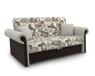 Диван прямой аккордеон Лотос 140 см