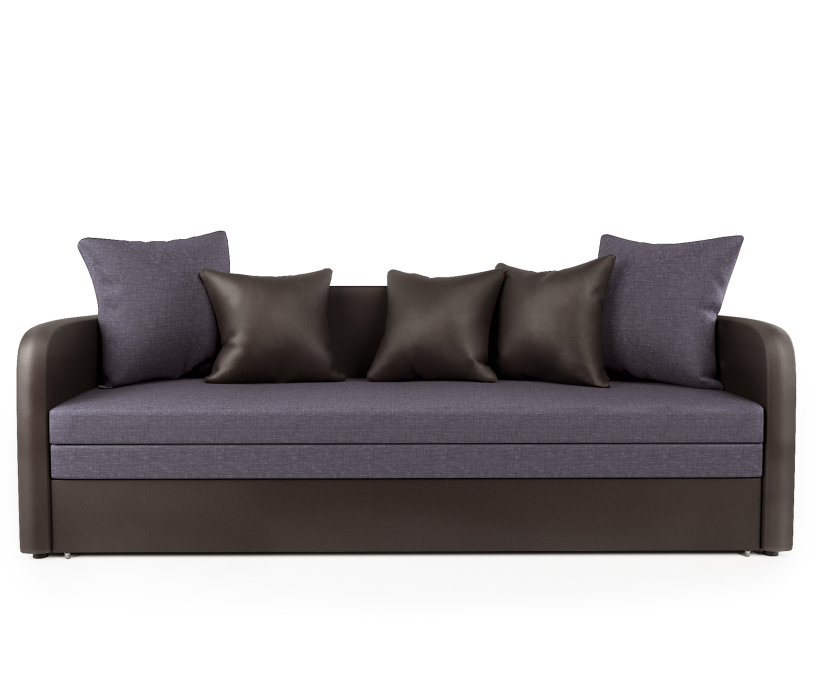 Детские диваны, Софа Трио, экокожа и рогожка