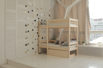 Детская двухъярусная кровать Дональд 90х200