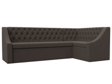 Диваны угловые кухонные, Диван кухонный угловой Мерлин правый угол, рогожка Амур