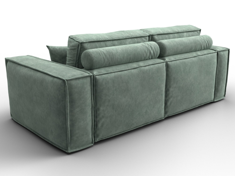 Диваны с ящиком для белья, Диван прямой Лига-081 НПБ, велюр BRUT