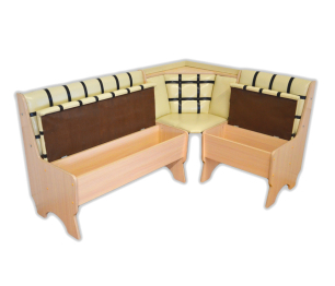 Кухонный уголок Комфорт- Лучиана 17 комби светлый