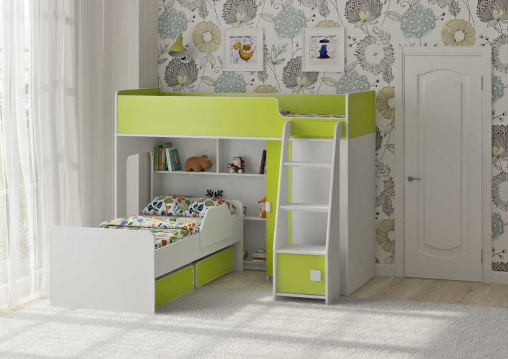 Для подростков, Двухъярусная кровать Легенда 42.2.2