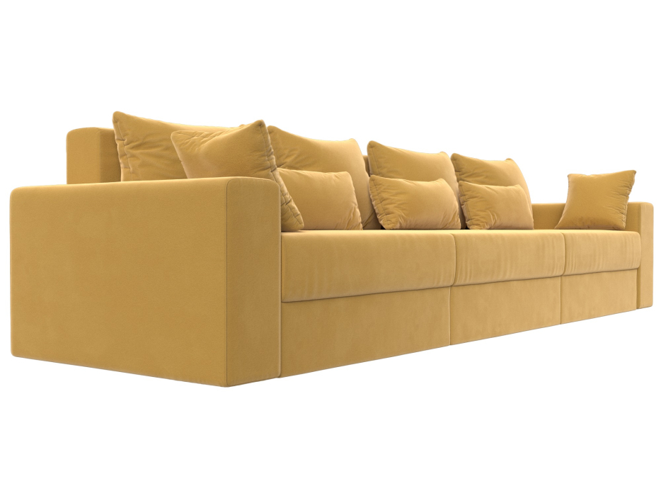 Офисные диваны, Диван прямой Майами Long, микровельвет