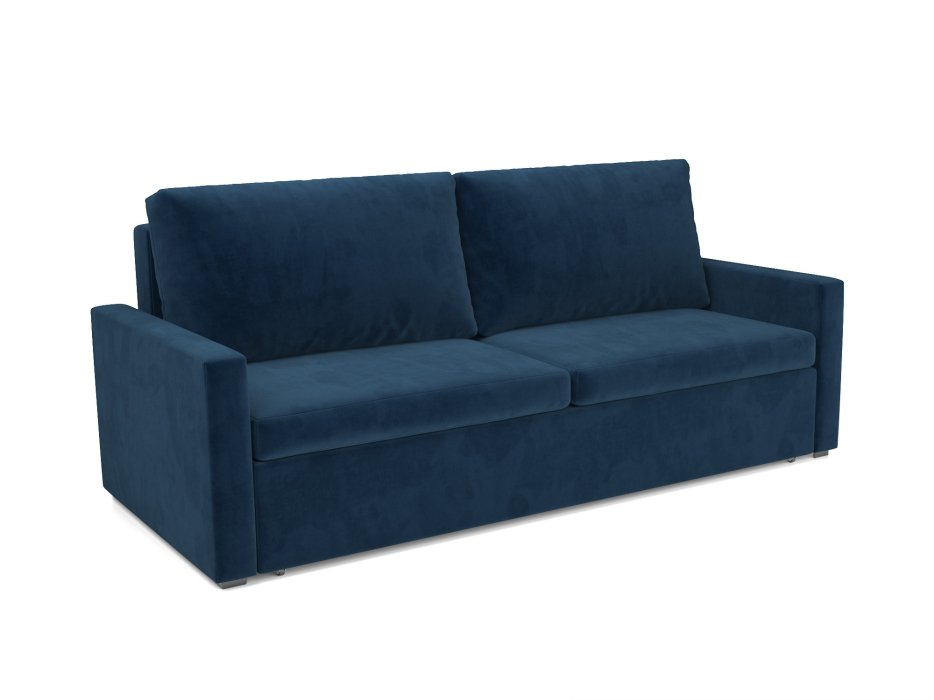 Диваны еврокнижки, Диван прямой еврокнижка Поло (Велюр)