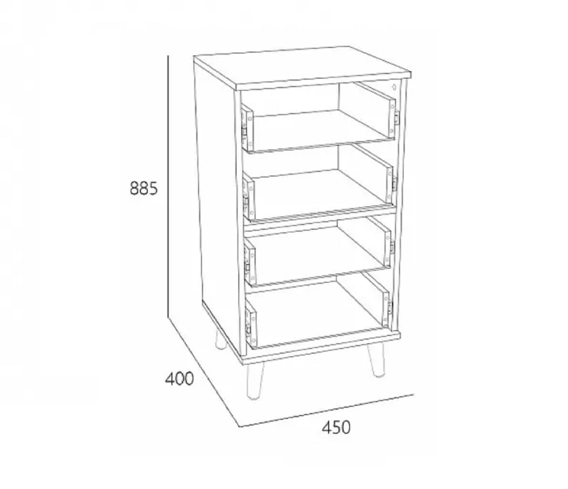 Комоды, Комод Дакота НМ 040.17