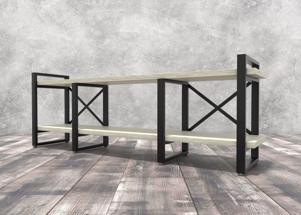 ТВ-тумбы, Тумба под ТВ Айсберг Лофт 160 черный