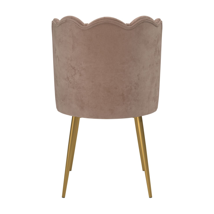 Стулья, Стул Юта (велюр тенерифе/металл золотой)