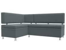 Кухонные уголки, Диван кухонный угловой Стайл левый угол, рогожка Амур