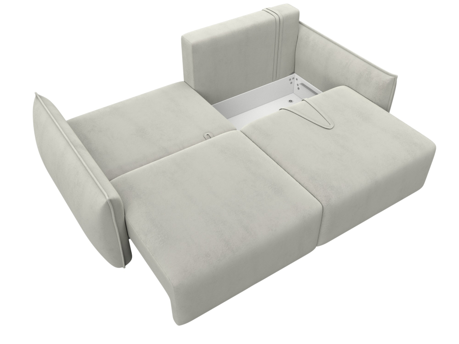 Диваны еврокнижки, Диван прямой Лига-051 НПБ, велюр TOWER