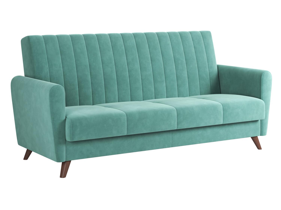 Диваны с ящиком для белья, Диван прямой Монако Велюр