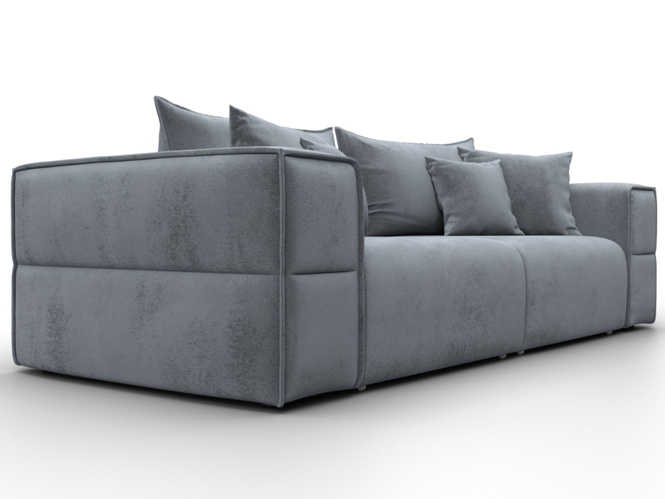 Диваны еврокнижки, Диван прямой Лига-058 НПБ, велюр TOWER