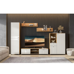 Тумба под телевизор широкая Милан