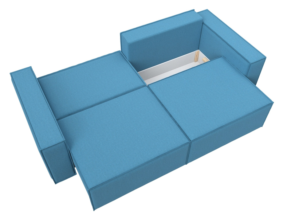 Диваны еврокнижки, Диван прямой Куба, рогожка Амур