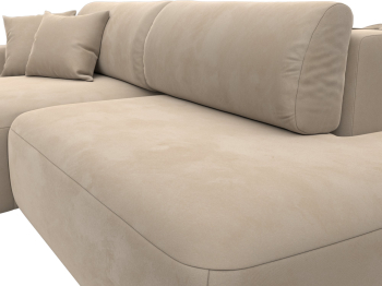 Диван угловой Лига-036 Модерн левый угол, велюр