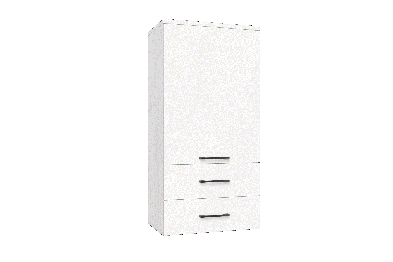 Модульная система Грейс Антресоль АН-5005  Снежный Ясень