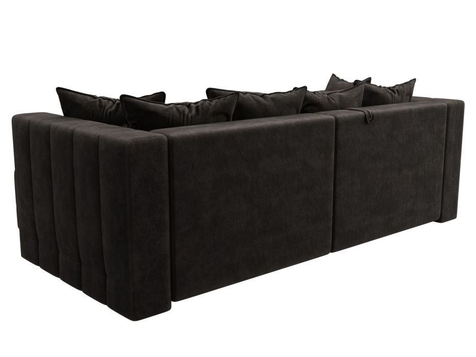 Диваны еврокнижки, Диван угловой Лига-052 НПБ угол универсальный, велюр BRUT